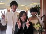 ３人で